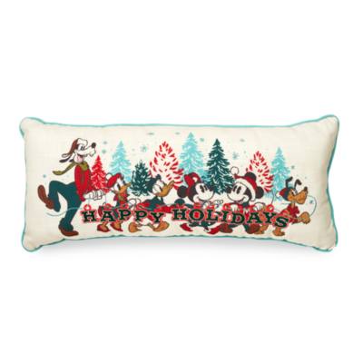 Mickey and Friends Vintage Christmas Cushion Disney Store