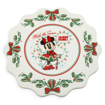 Pedestal para pastel Minnie Mouse, Vintage Christmas, Disney Store