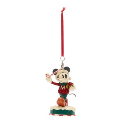 Disney Store - Vintage Christmas Kollektion - Micky und Freunde - Set mit 5 Dekorationsst&uuml;cken zum Aufh&auml;ngen