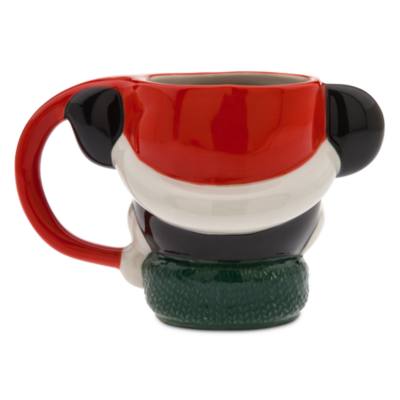 Mickey Mouse Vintage Christmas Figural Mug
