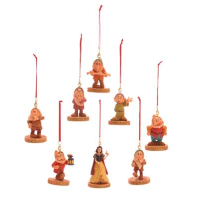 Disney Store - Schneewittchen und die sieben Zwerge - Dekorationsst&uuml;cke - 8er-Set