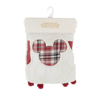 Mickey Mouse Homestead Reversible Christmas Tree Skirt