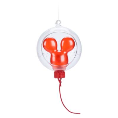 Disney Store Mickey Mouse Red Balloon Light-Up Hanging Ornament