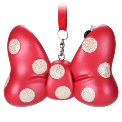 Disney Store Minnie Mouse Bow Hanging Ornament