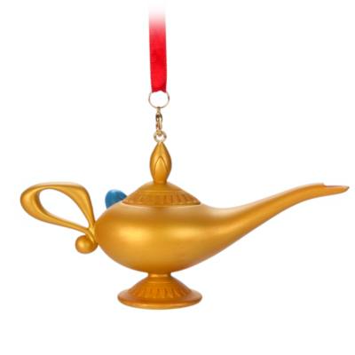 Disney Store - Aladdin - Dschinni - Dekorationsst&uuml;ck zum Aufh&auml;ngen in Form der Wunderlampe
