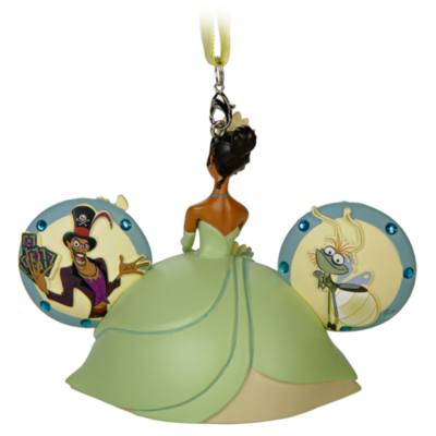 Disney Store The Princess and the Frog Mickey Ears Hanging Ornament