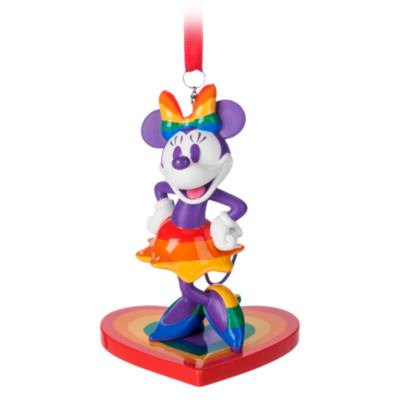 Disney Store Minnie Mouse Disney Pride Sketchbook Ornament