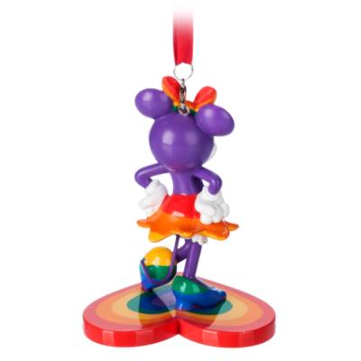 Disney Store Minnie Mouse Disney Pride Sketchbook Ornament