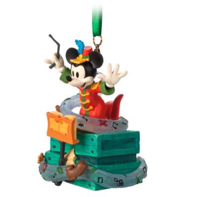 Mickey Mouse Disney100 Special Moments Musical Living Magic Sketchbook Ornament, The Band Concert