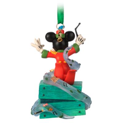 Mickey Mouse Disney100 Special Moments Musical Living Magic Sketchbook Ornament, The Band Concert