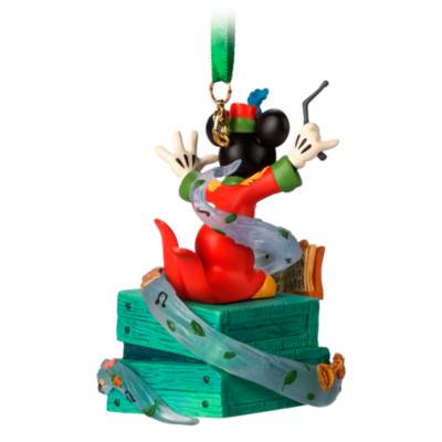 Mickey Mouse Disney100 Special Moments Musical Living Magic Sketchbook Ornament, The Band Concert