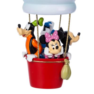 Adorno colgante de Mickey Mouse y sus amigos en un globo aerost&aacute;tico, Disney Store