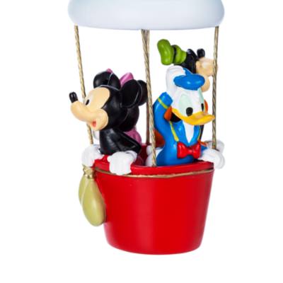 Adorno colgante de Mickey Mouse y sus amigos en un globo aerost&aacute;tico, Disney Store