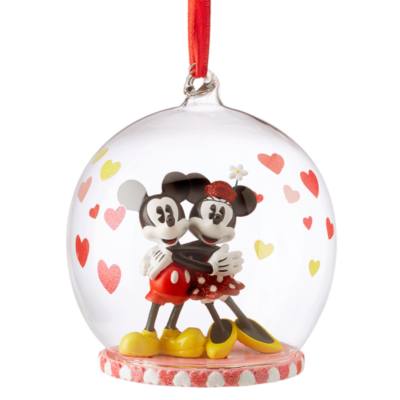 Adorno colgante Minnie y Mickey Mouse enamorados, Disney Store