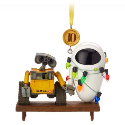 Disney Store - H&auml;ngendes Dekorationsst&uuml;ck zum 10.&nbsp;Geburtstag von WALL&middot;E - Der Letzte r&auml;umt die Erde auf
