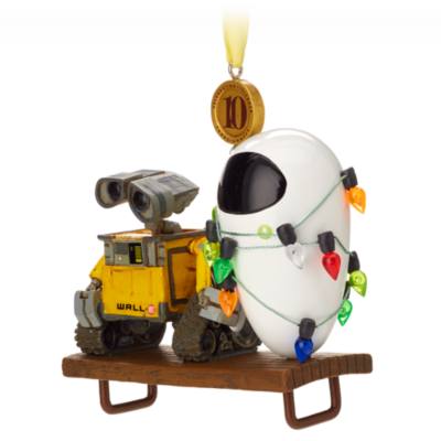 Disney Store - H&auml;ngendes Dekorationsst&uuml;ck zum 10.&nbsp;Geburtstag von WALL&middot;E - Der Letzte r&auml;umt die Erde auf