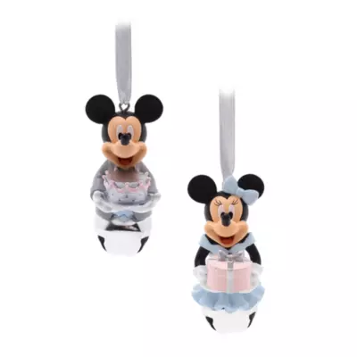 Disney Store - Micky und Minnie - festliches Dekorationsst&uuml;ck zum Aufh&auml;ngen