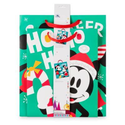 Disney Store Mickey and Minnie Large Gift Bags, Set of 2