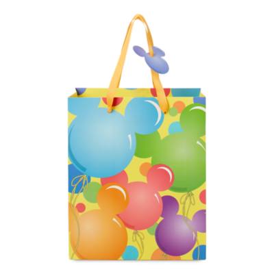 Bolsa para regalo peque&ntilde;a globos Mickey Mouse, Disney Store