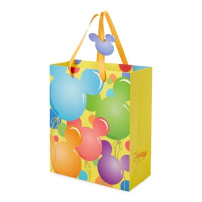 Bolsa para regalo peque&ntilde;a globos Mickey Mouse, Disney Store