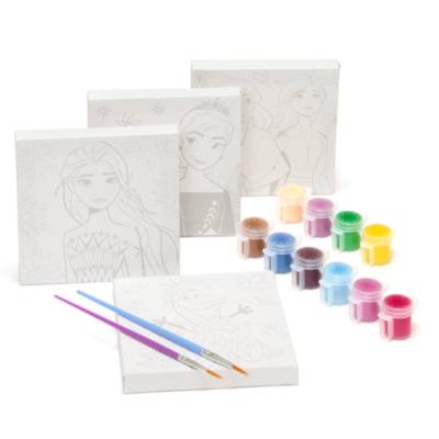 Disney Store Frozen 2 Canvas Paint Set