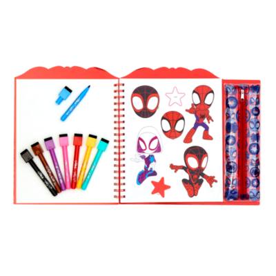 Disney Store Spider-Man Erasable Art Book