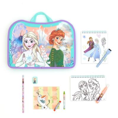 Disney Store Frozen 2 Zip-Up Stationery Kit