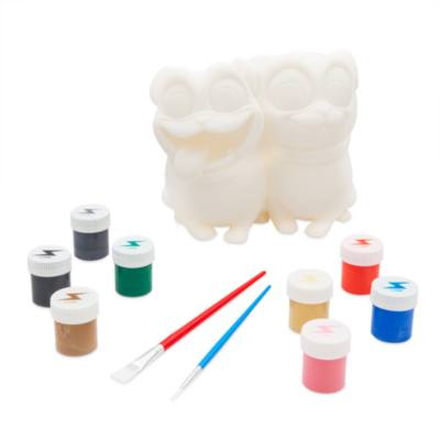 Disney Store Puppy Dog Pals Money Bank Paint Set