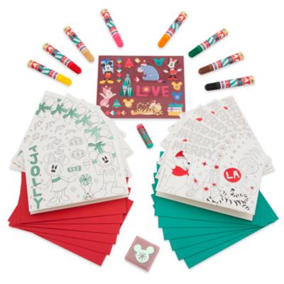 Disney Store - Share the Magic - Set mit Weihnachtskarten zum Selbermachen