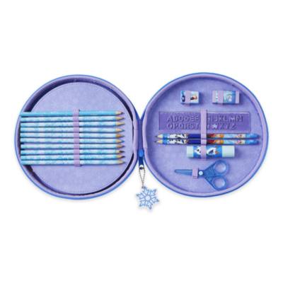 Disney Store Frozen Zip-Up Stationery Kit