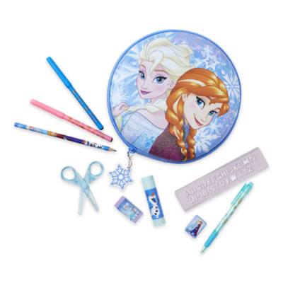 Disney Store Frozen Zip-Up Stationery Kit