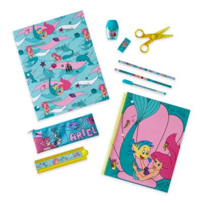 Disney Store The Little Mermaid Stationery Supply Kit