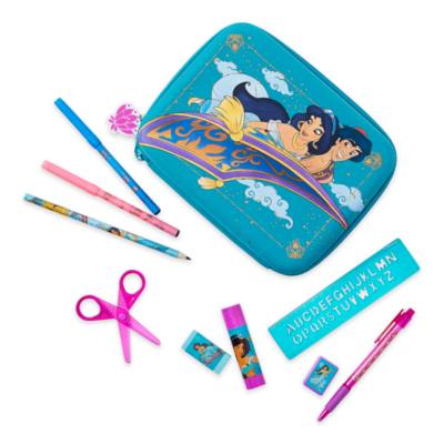 Disney Store Aladdin Zip-Up Stationery Kit