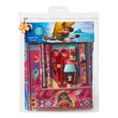 Disney Store Moana Stationery Supply Kit