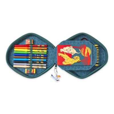 Disney Store The Lion King Zip-Up Stationery Kit