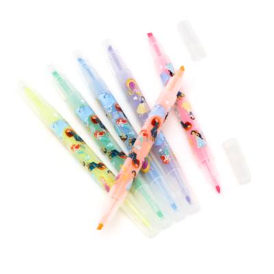 Disney Store - Disney Prinzessin - Filzstifte mit zwei Seiten, 6-teiliges Set