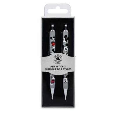 Mickey Mouse Greyscale Pens, Set of 2