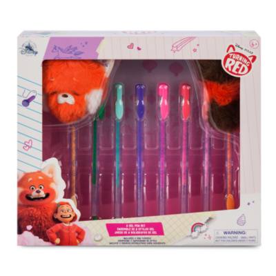 Disney Store Turning Red Gel Pen Set Shopdisney