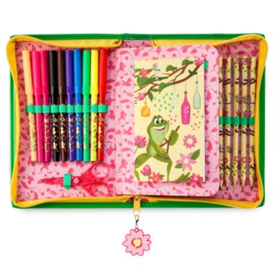 Disney Store The Princess and the Frog Zip-Up Stationery Kit