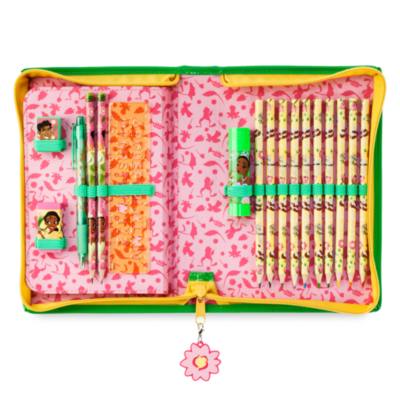 Disney Store The Princess and the Frog Zip-Up Stationery Kit