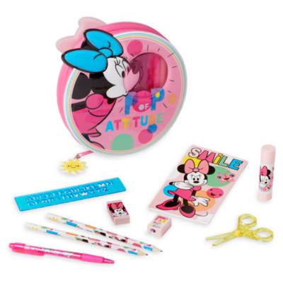 Minnie✌︎('ω'✌︎ )出品 Minnie Mouse Zip-Up Stationery Kit | Disney Store