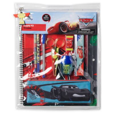 Disney Store Disney Pixar Cars Stationery Supply Kit