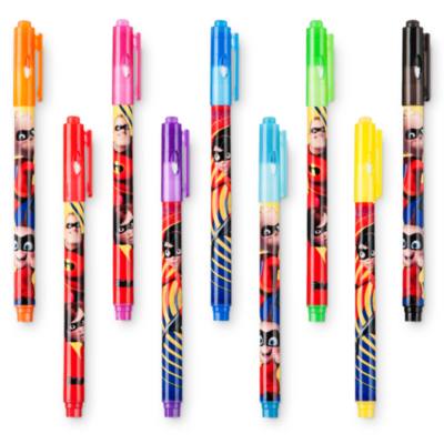 Disney Store - Die Unglaublichen - The Incredibles - Abwischbare Filzstifte, 9er-Set