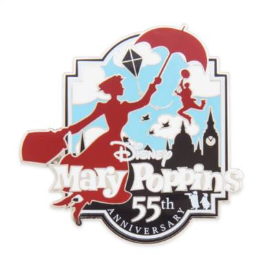 Disney Store Mary Poppins 55th Anniversary Pin