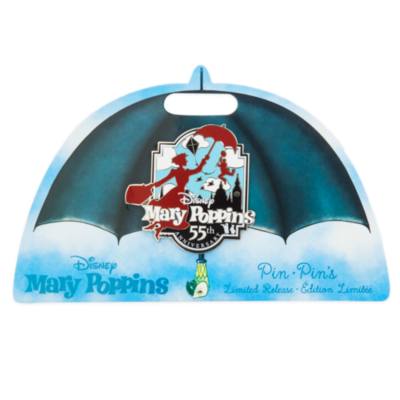 Disney Store Mary Poppins 55th Anniversary Pin