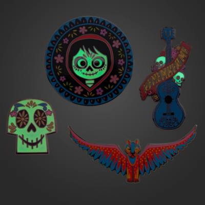Disney Store Disney Pixar Coco Pin Set