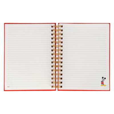 Disney Store Mickey Mouse Notebook and Sticky Notes Set