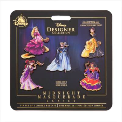 Disney Designer Collection Pin Set