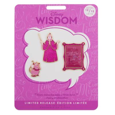 Disney Store Fairy Godmother Disney Wisdom Pin Set, 12 of 12