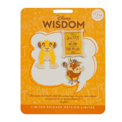 Disney Store The Lion King Disney Wisdom Pin Set, 11 of 12